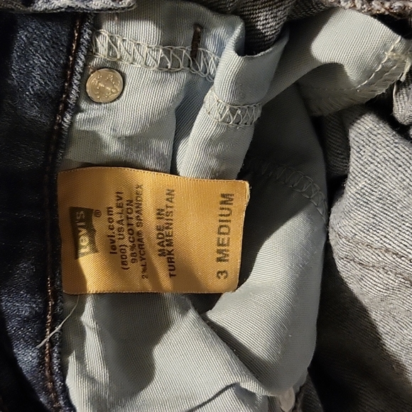 Levi's Dark Wash Flare Jeans - Picture 6 of 6